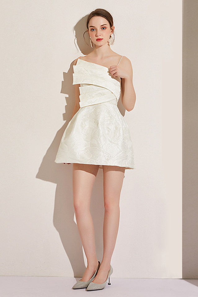 Hem Strapy Mini Dress