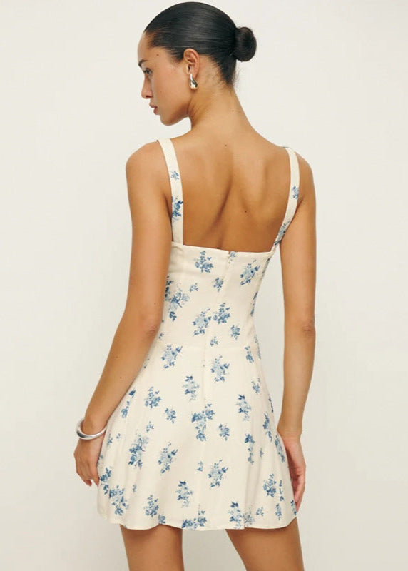 Elowen Botanical Fit & Flare Mini Dress