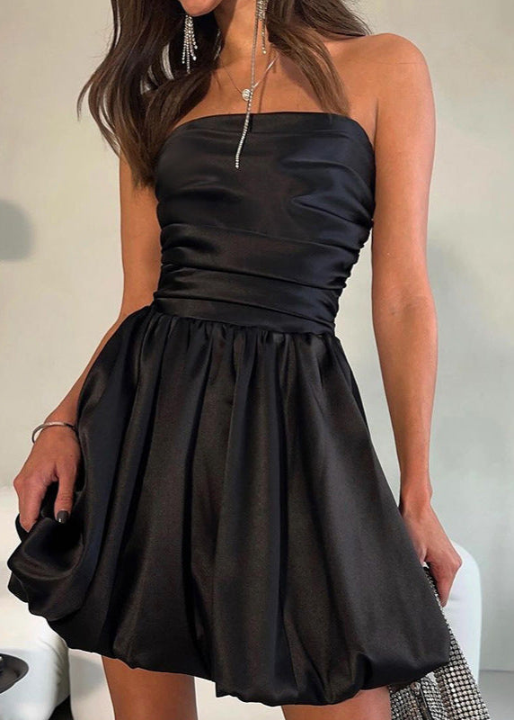 Strapless Celeste Bubble Mini Dress