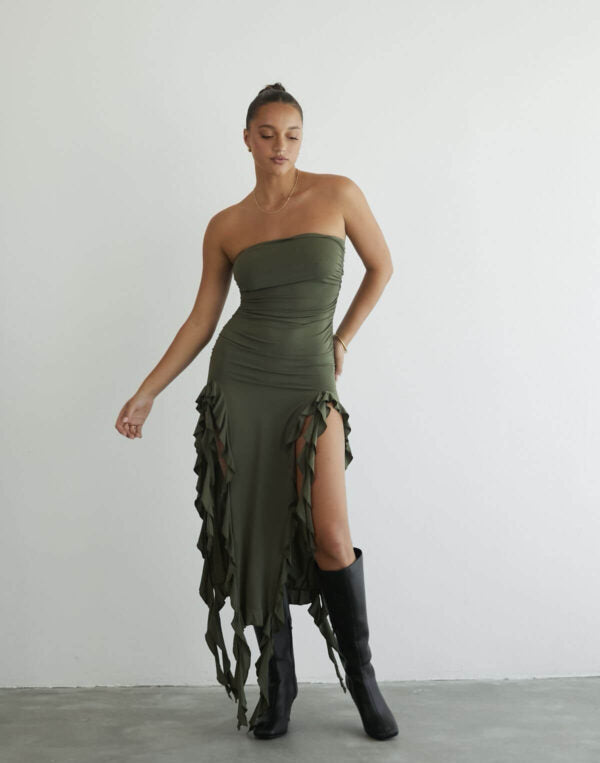 Mini Aliza Dress Olive