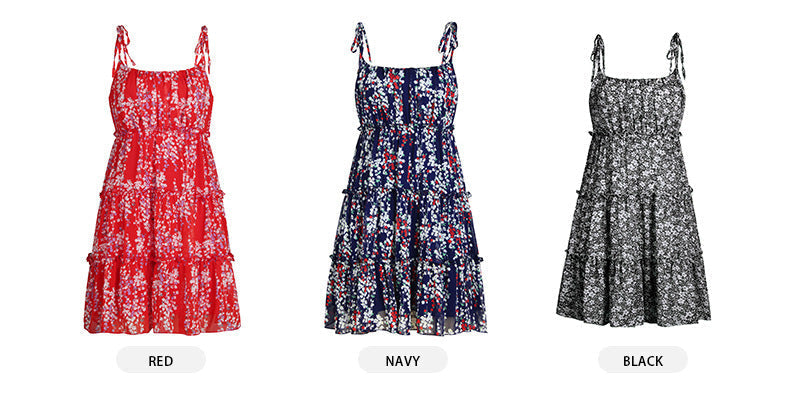 Summer Sling Flower Dress