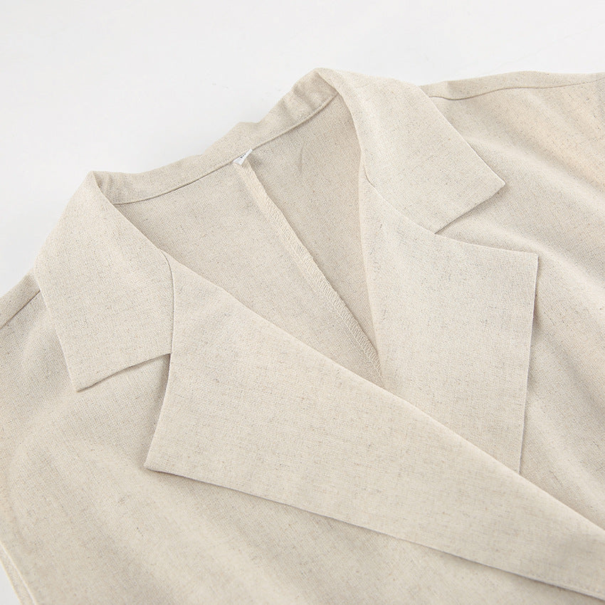 Midi Rustin Dress Khaki