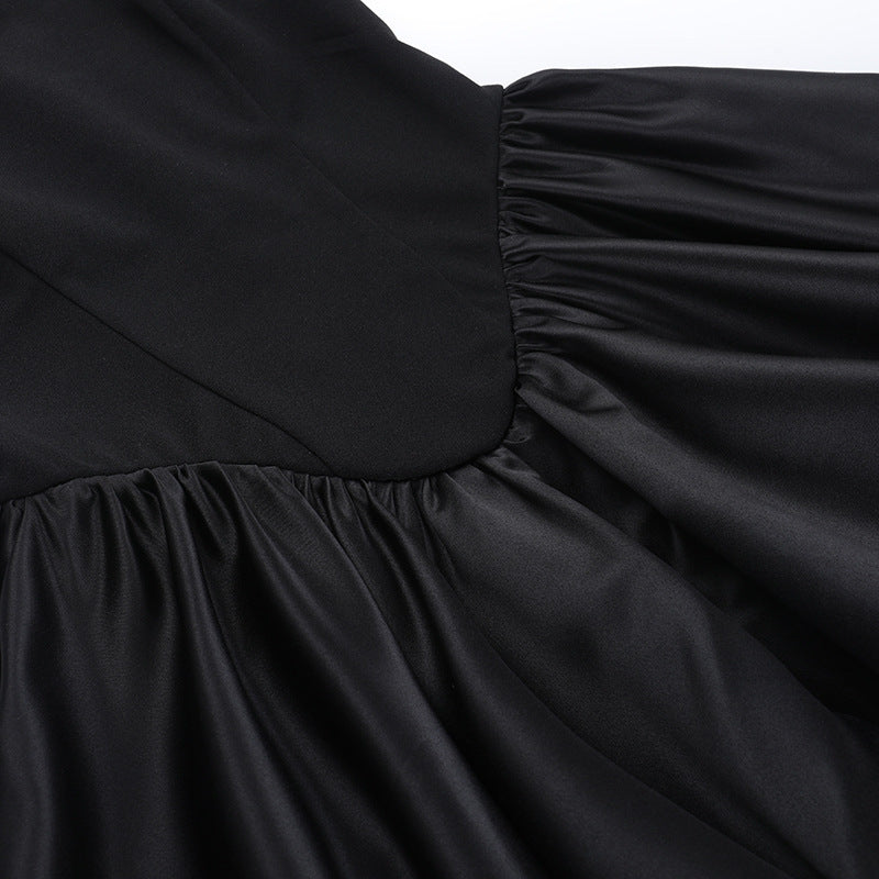 Mini Vettori Dress Black