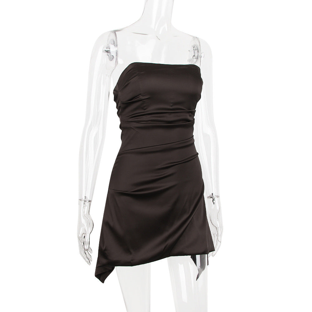 Mini Cassio Dress Brown