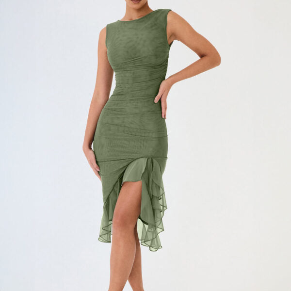 Midi Mezuna Dress Green