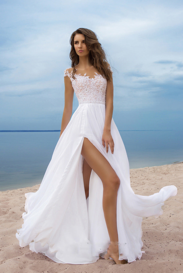 Without Edition A Doubt Crochet Lace Maxi Dress