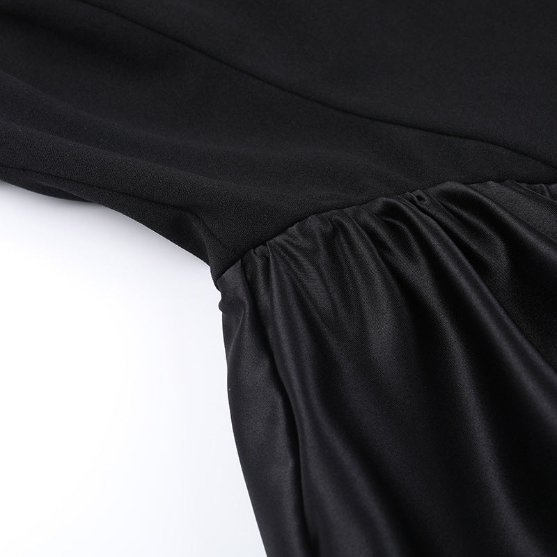 Mini Vettori Dress Black