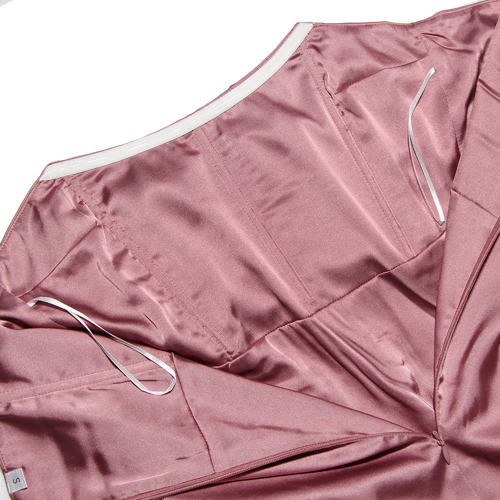 Mini Cassio Dress Rose Red