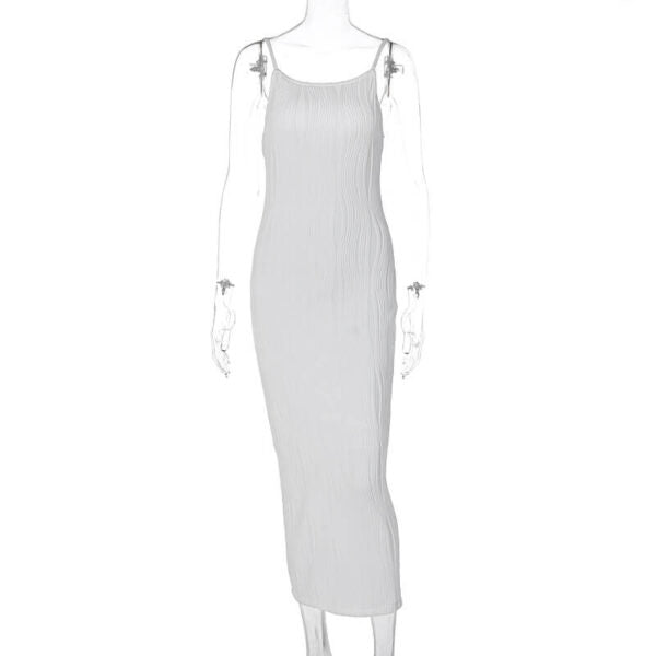 Midi Blair Dress White