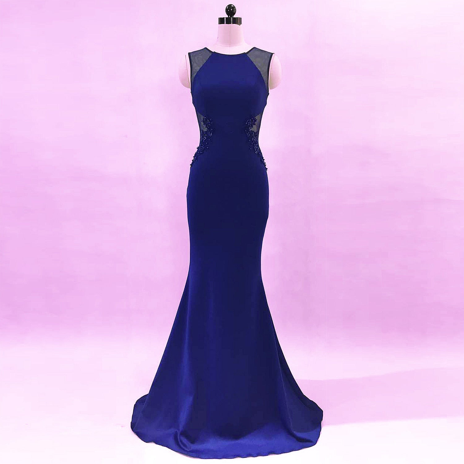 Evening Dress Women Cocktail Host Slim Fit Refined Five Colors Party Dress Maxi Dress
