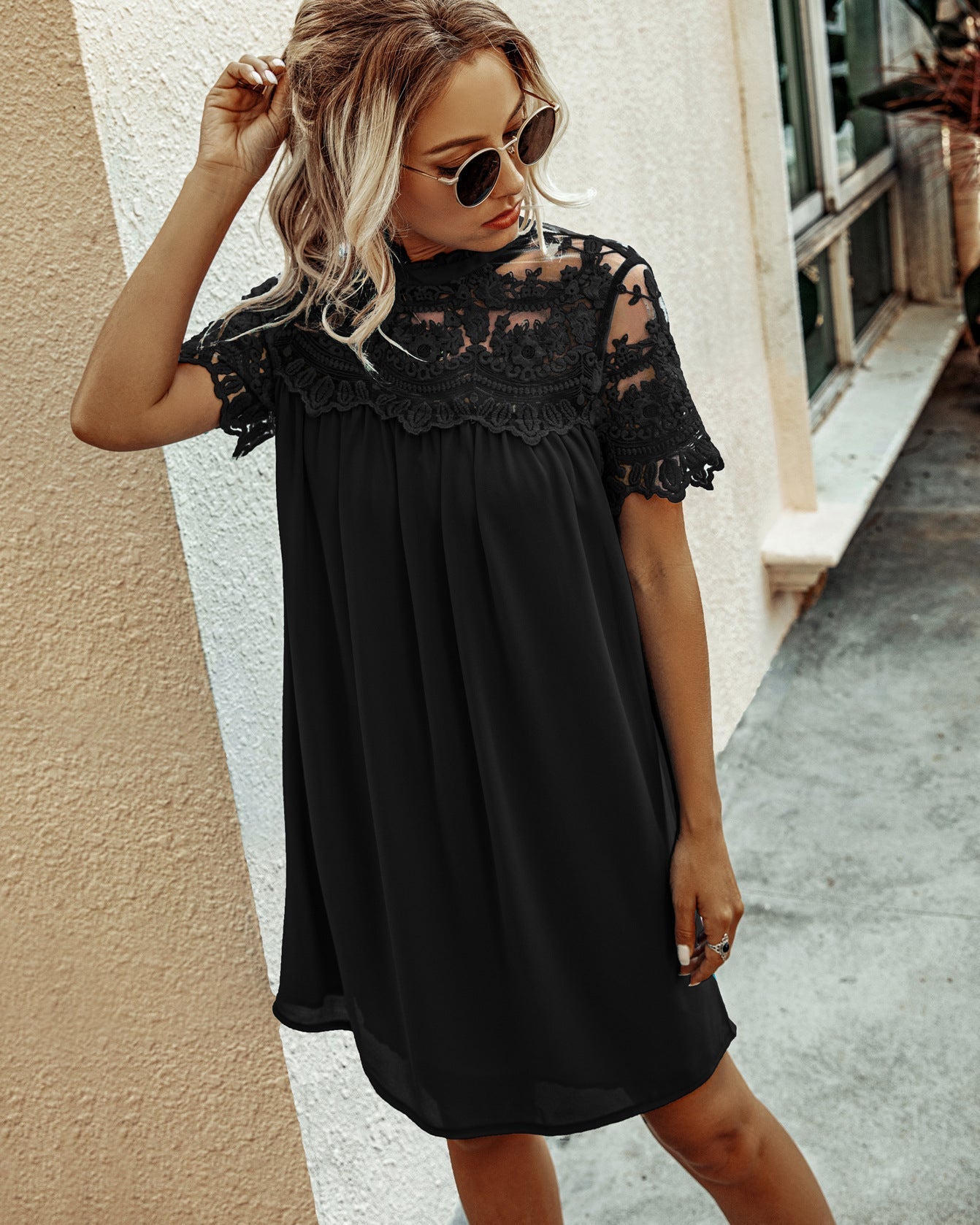 Crochet Bonnell Babydoll Dress FINAL