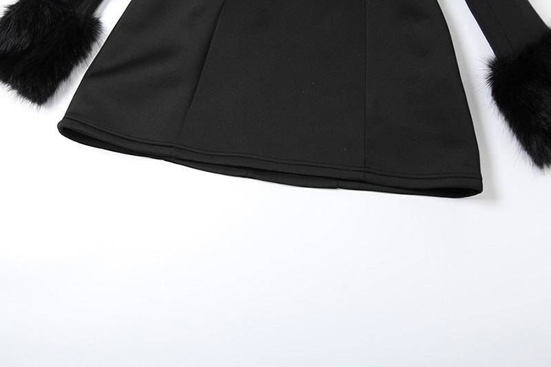 Mini Carnival Dress Black