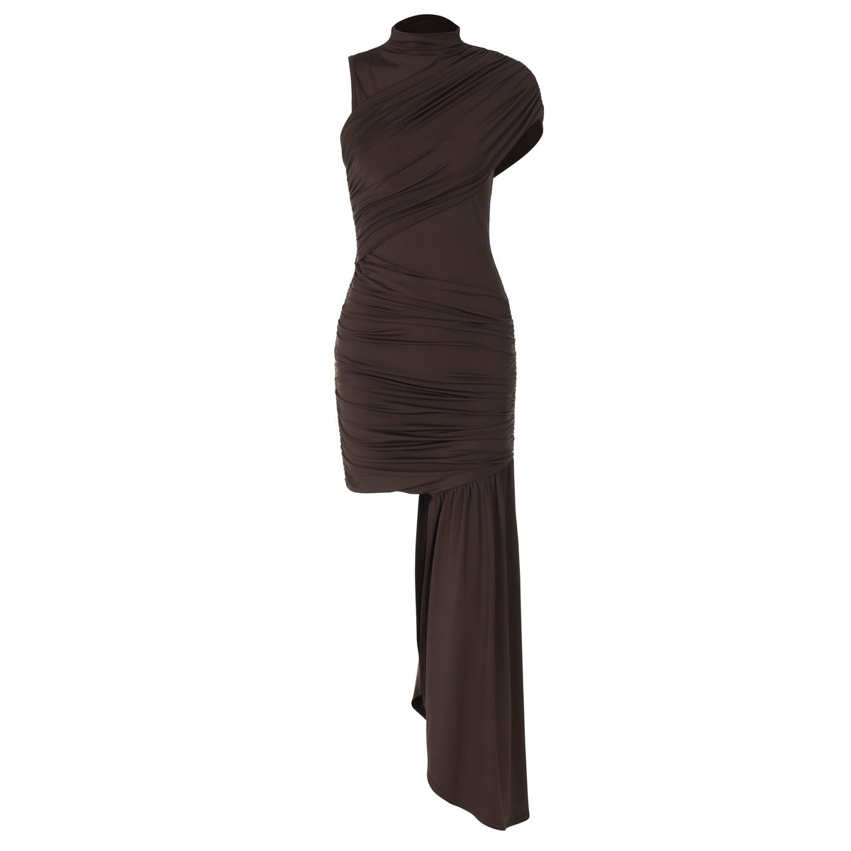 Mini Gema Dress Brown