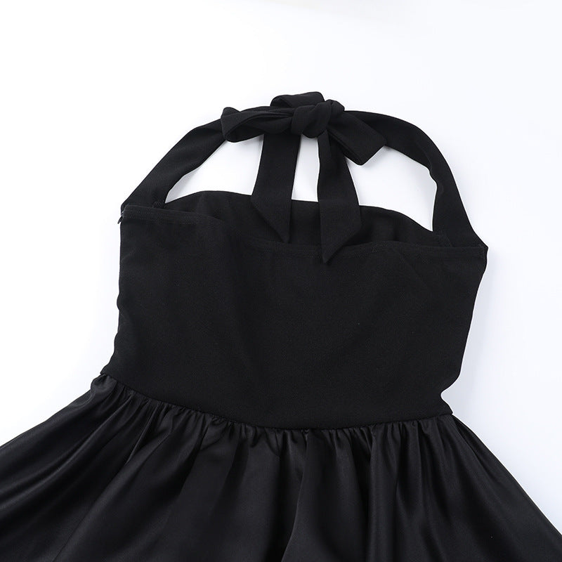 Mini Vettori Dress Black