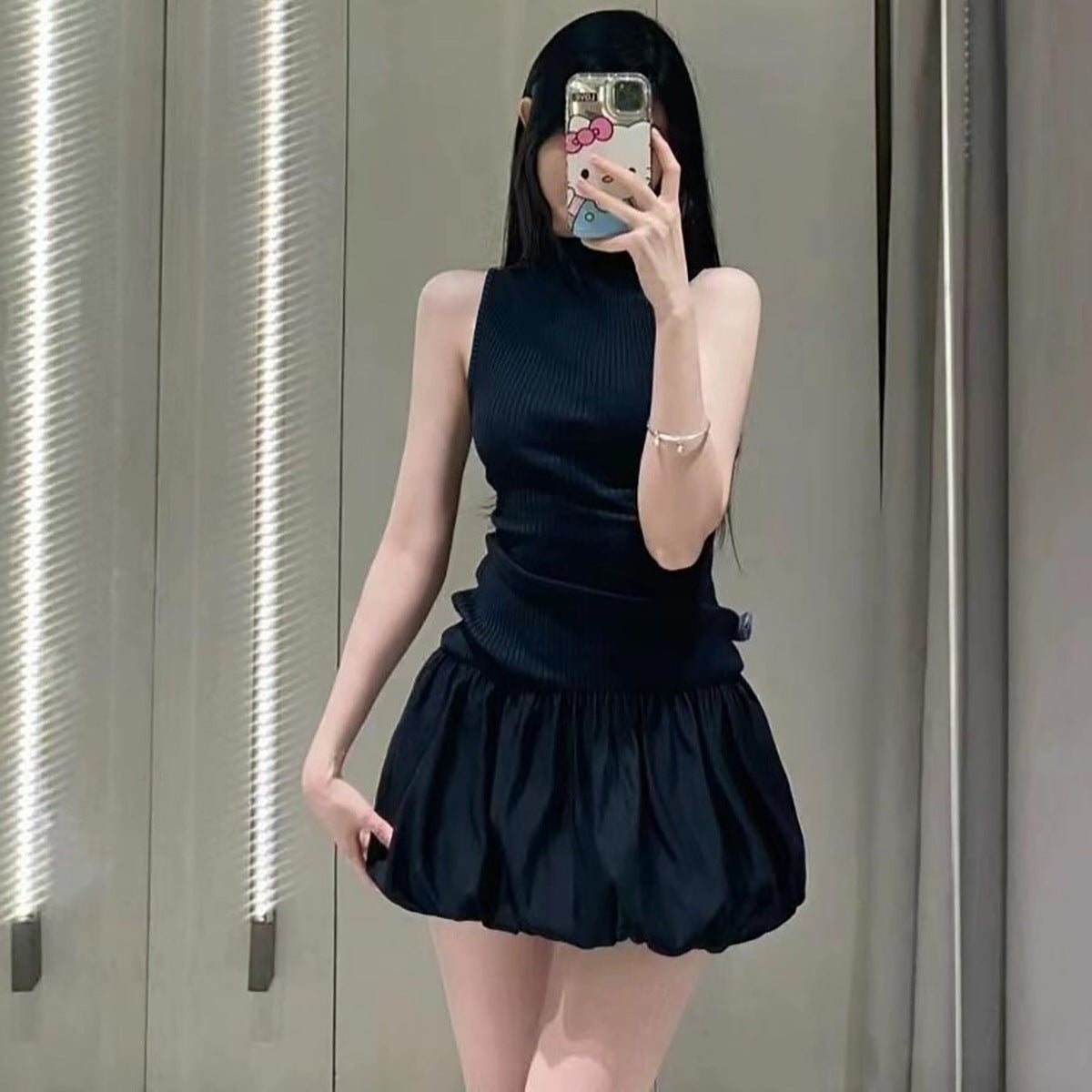 Mini Bliss Dress Black