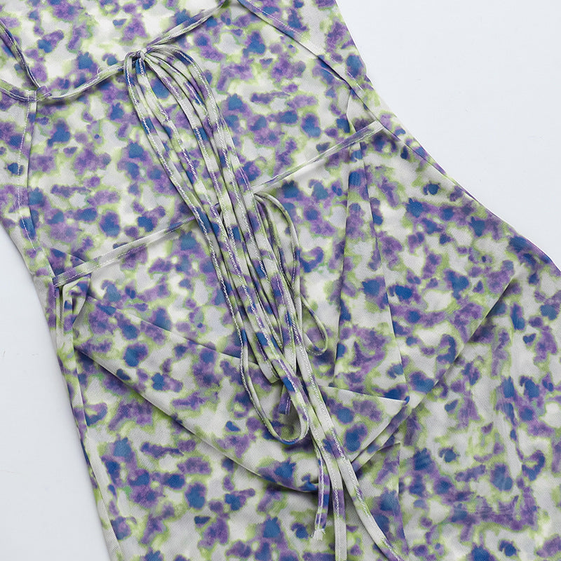 Midi Sander Dress Blue