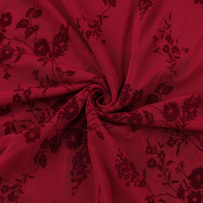 Mini Beverly Dress Maroon