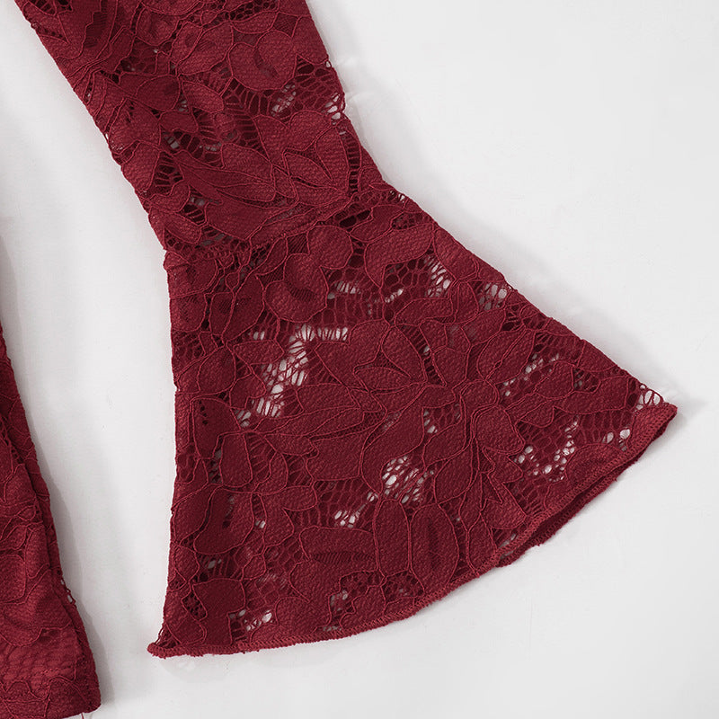 Mini Ingram Dress Maroon