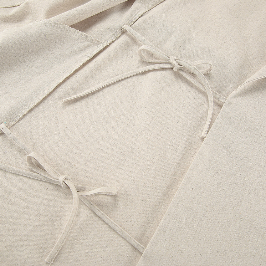 Midi Rustin Dress Khaki