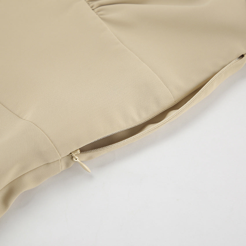 a Like Lady Mini Dress Khaki