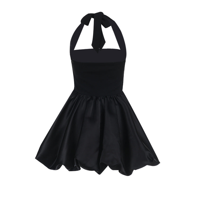 Mini Vettori Dress Black