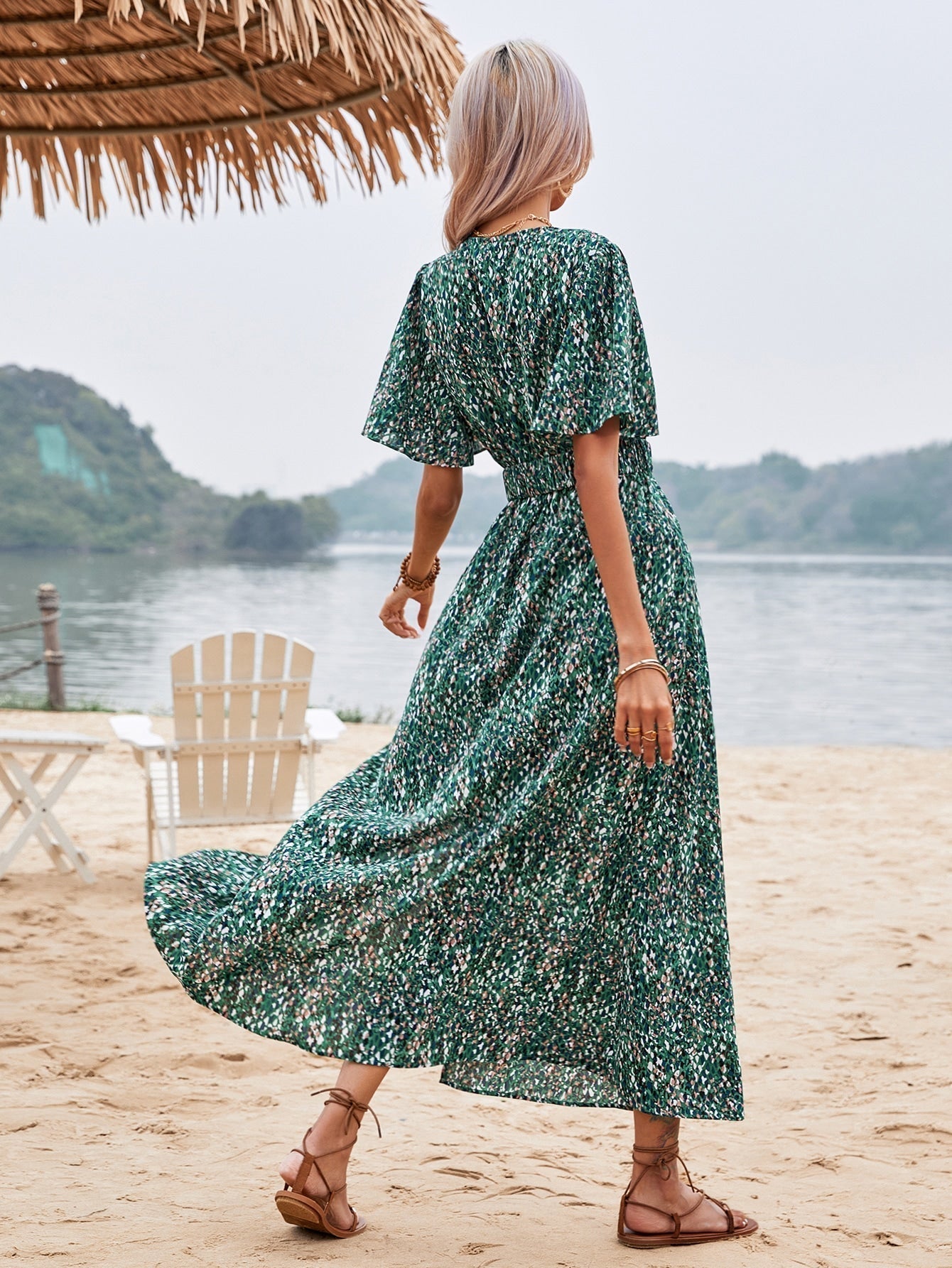 Tania Exclusive Maxi Dress Butterfly Style Signature Edit