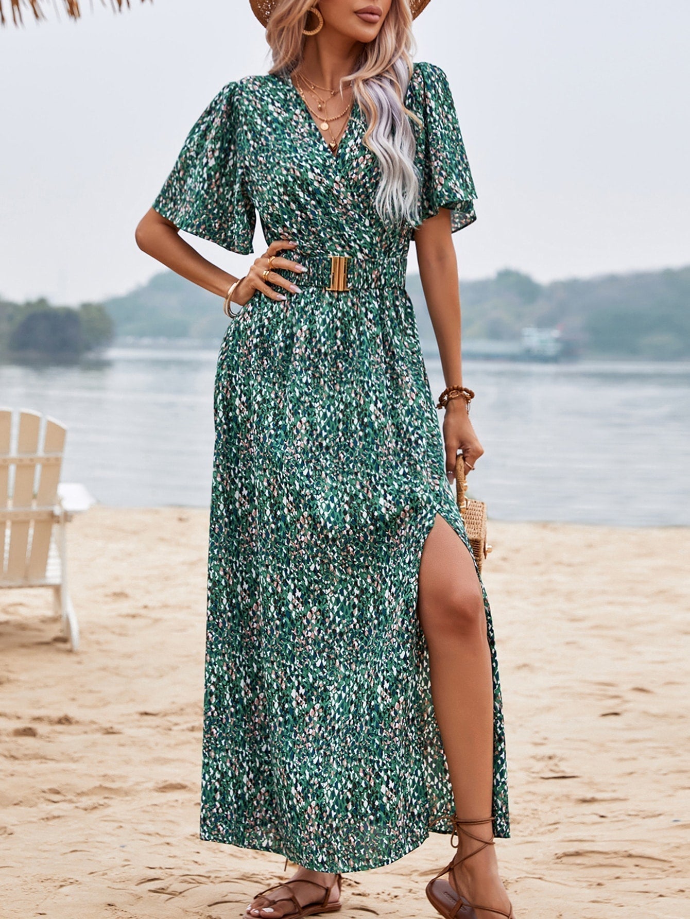 Tania Exclusive Maxi Dress Butterfly Style Signature Edit