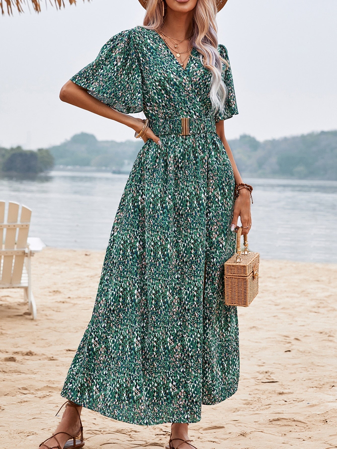 Tania Exclusive Maxi Dress Butterfly Style Signature Edit