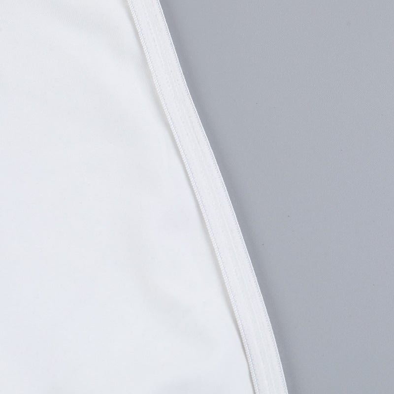 Off Frostene Shoulder Mini Dress White