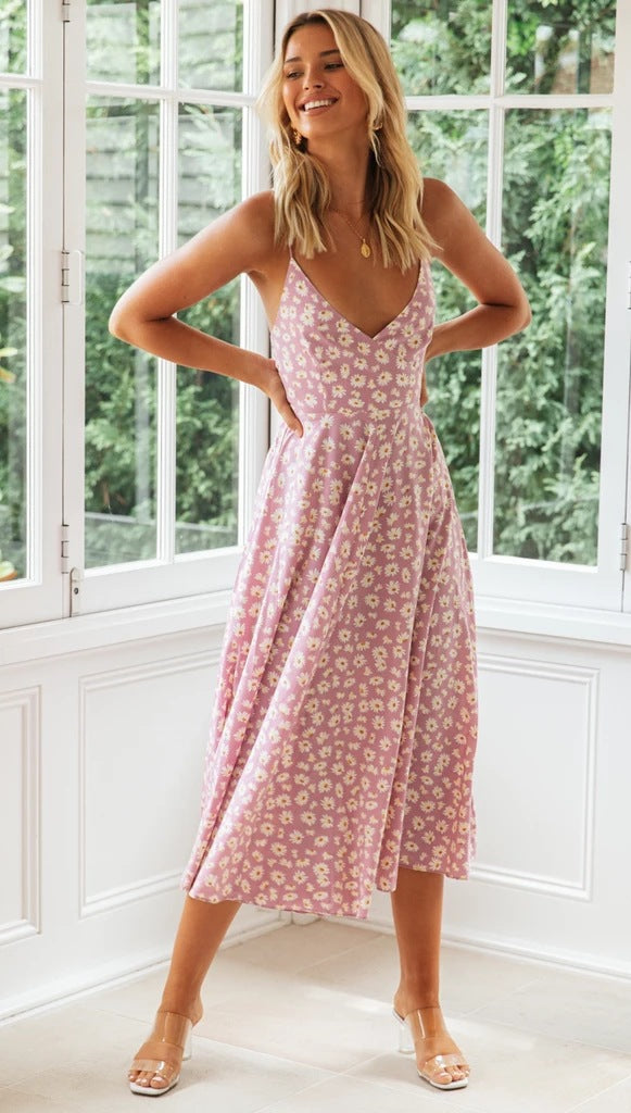 Galore Roses Midi Dress