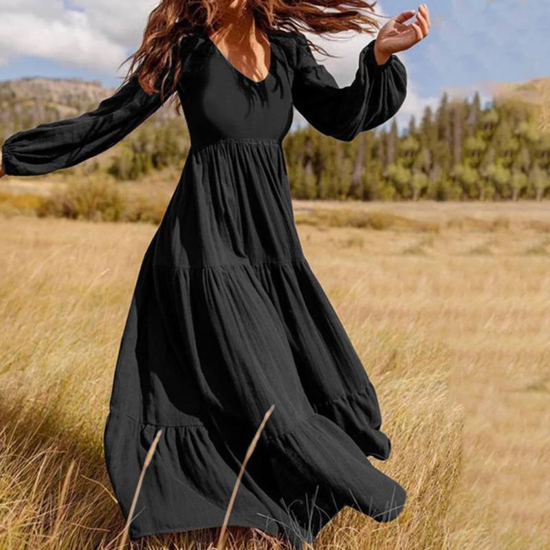 Tiered Orchestra Midi Dress
