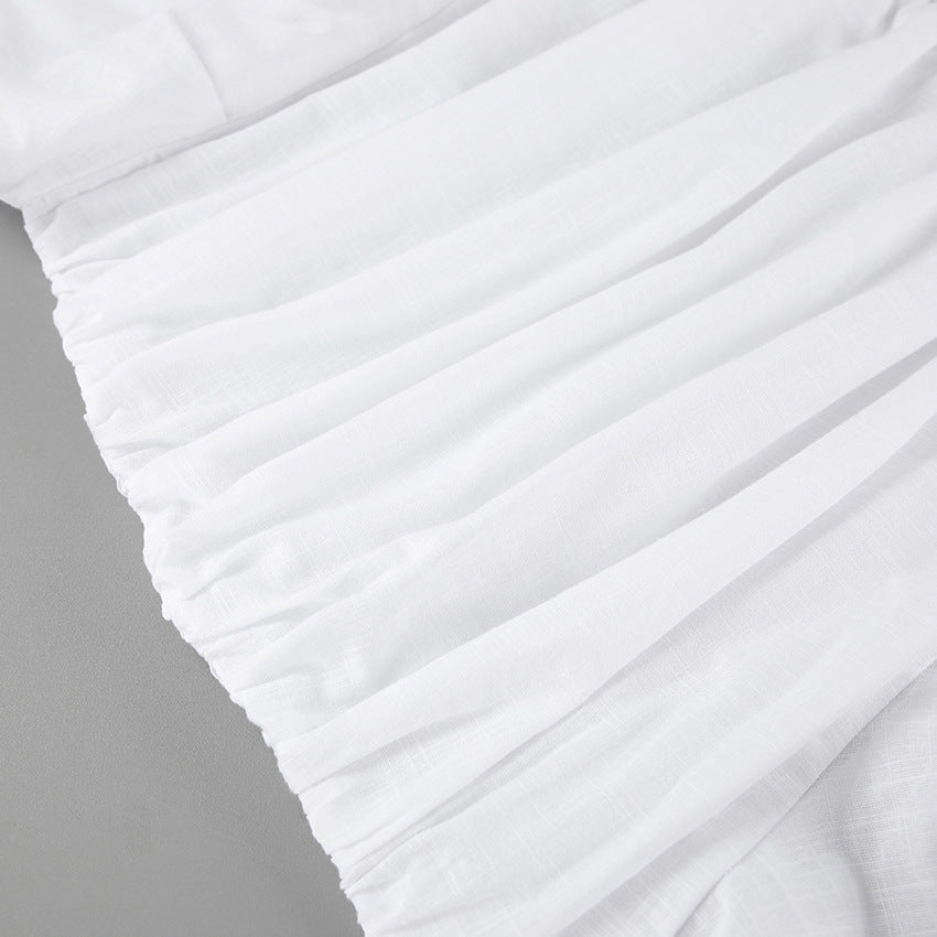 Babe Greece Mini Dress White