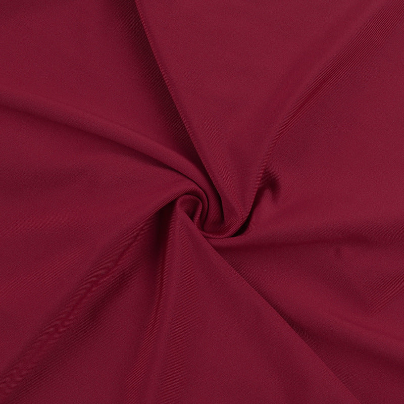 Midi Horres Dress Maroon