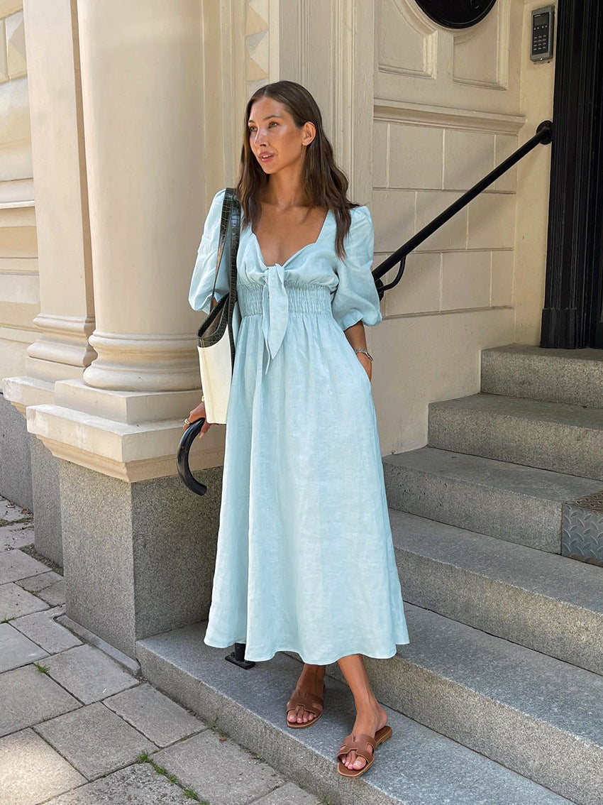 Midi Sky Dress Blue