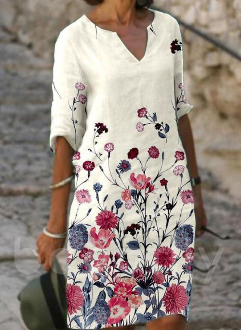 Maximiliana Timeless and Refined Summer Dress for Women Stylish Outfit