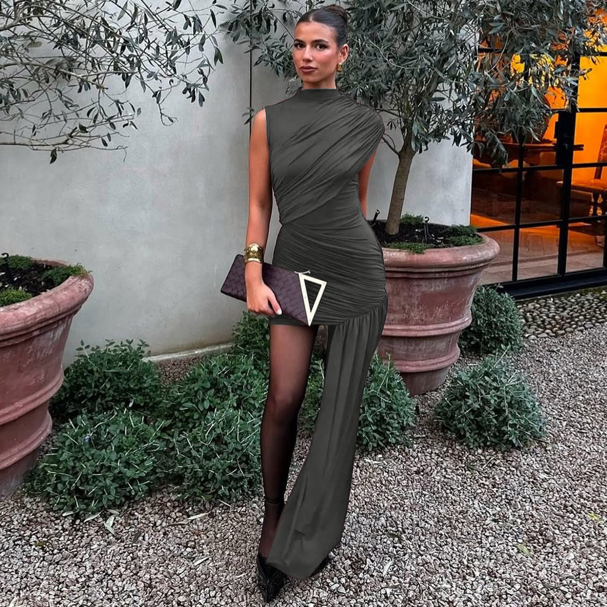 Mini Gema Dress Grey