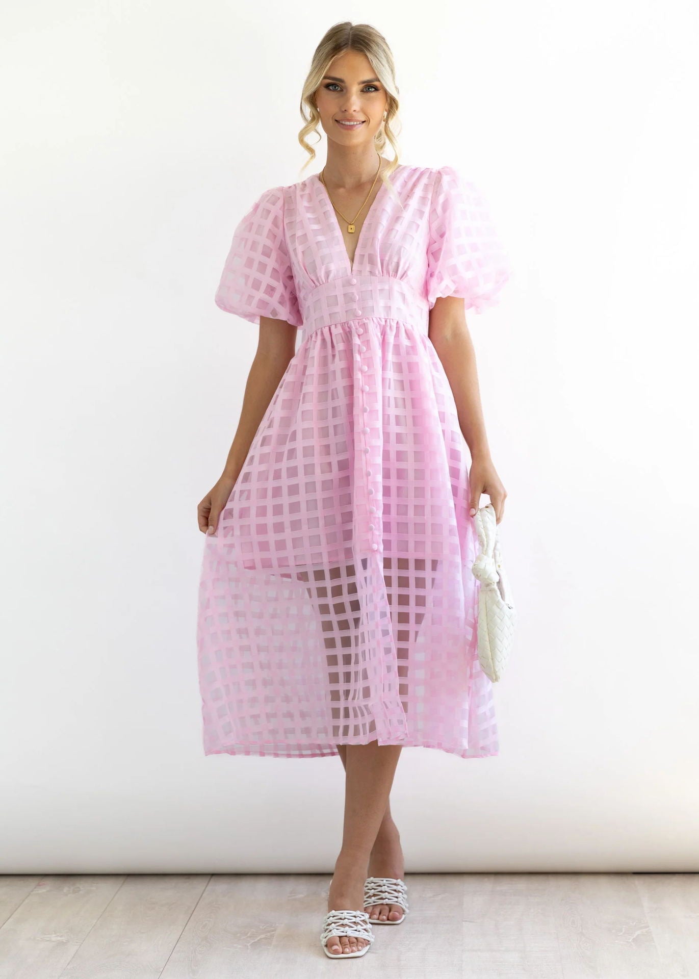 Midi Paradise Dress Pink