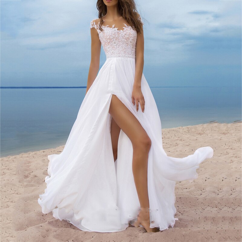 Kissnovaa - Summer New Ladies White Dress