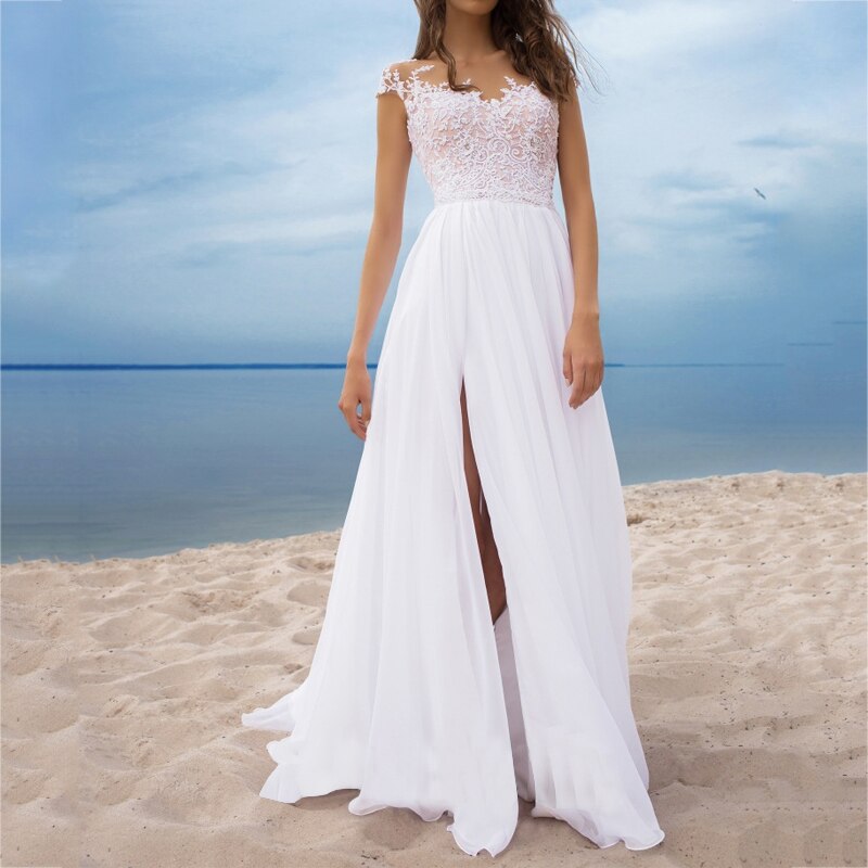 Kissnovaa - Summer New Ladies White Dress