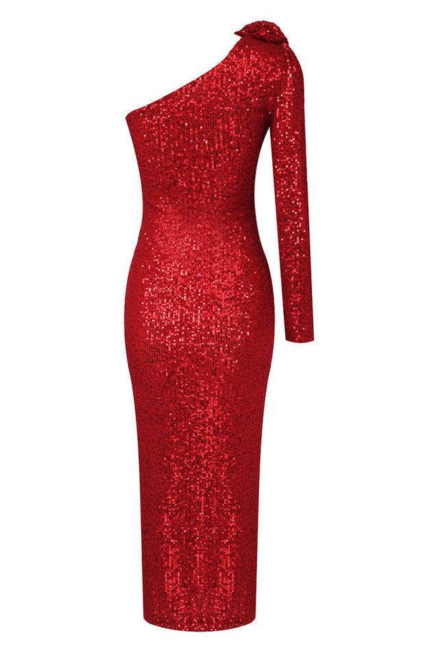 Sequin Loretta Midi Dress