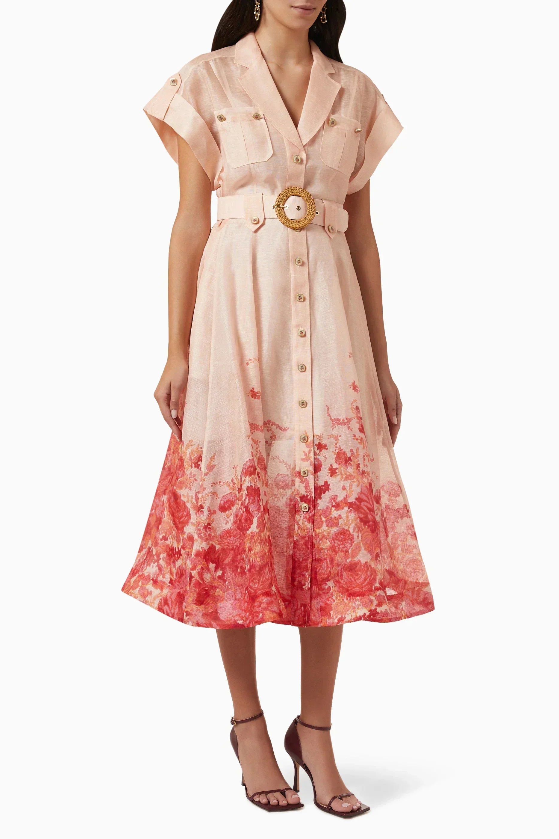 Exclusive María José Mini Dress with Satin Straps Evening Wear Edit