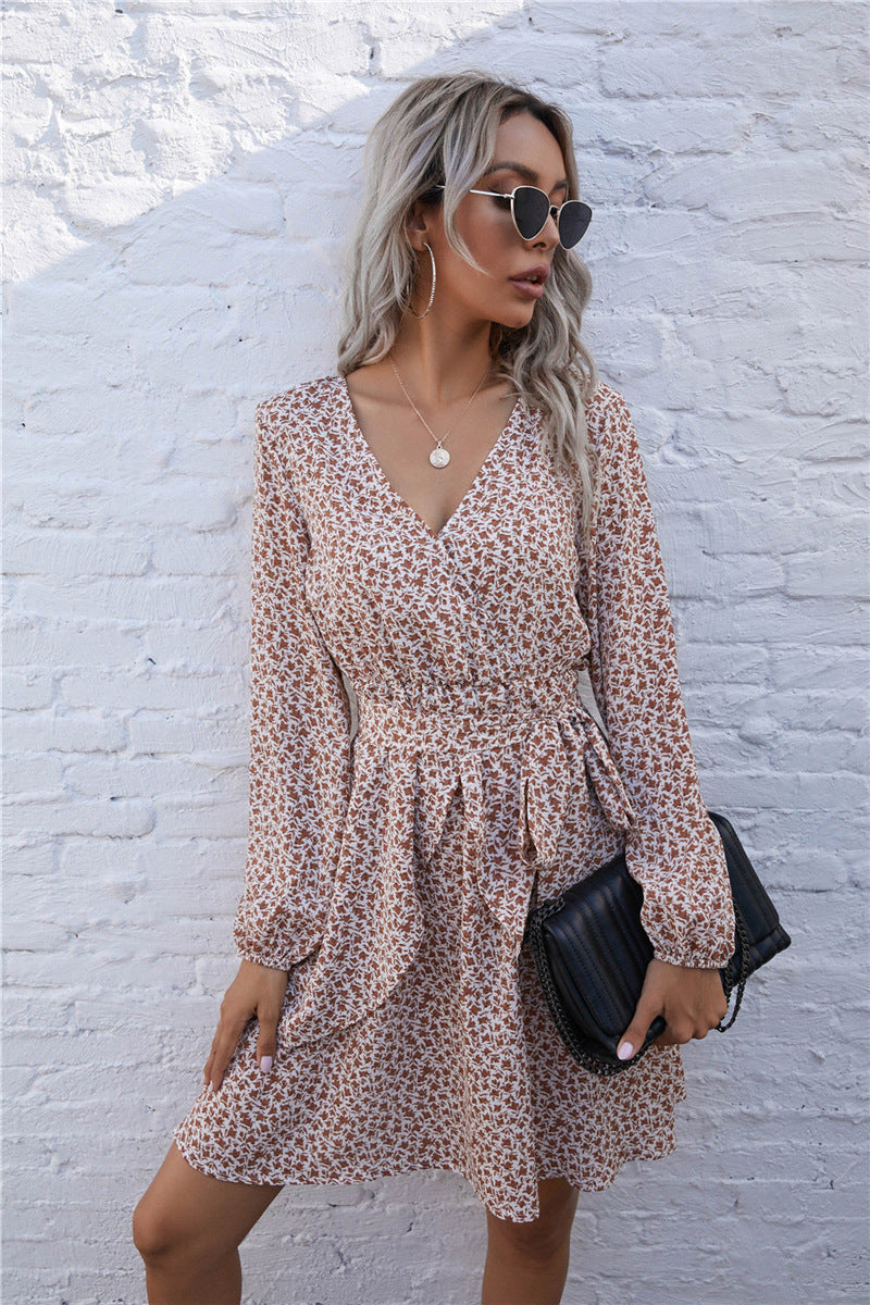 Cowboy Urban Printed Plisse Dress FINAL