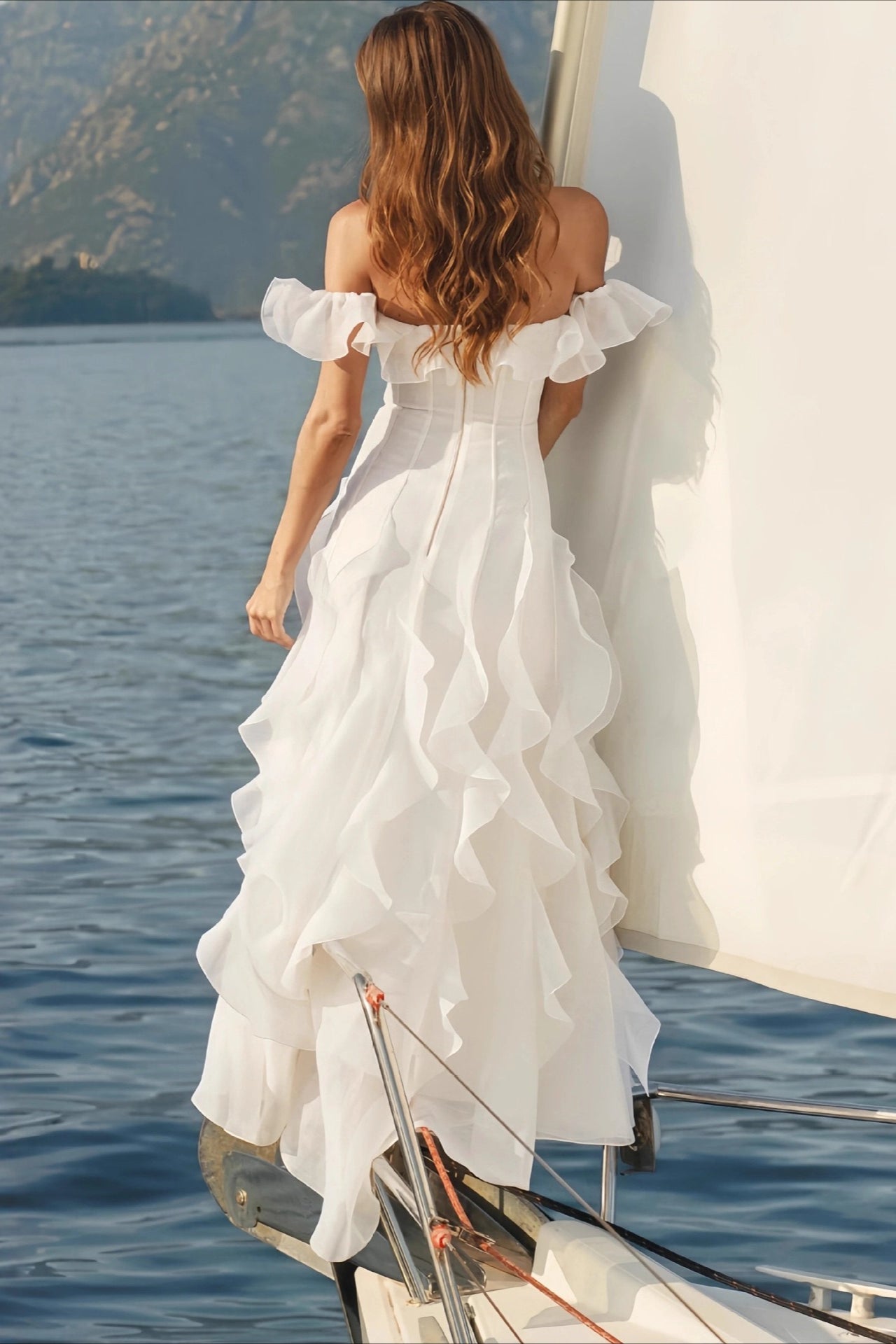Graceful Party Off Shoulder Wedding Dress