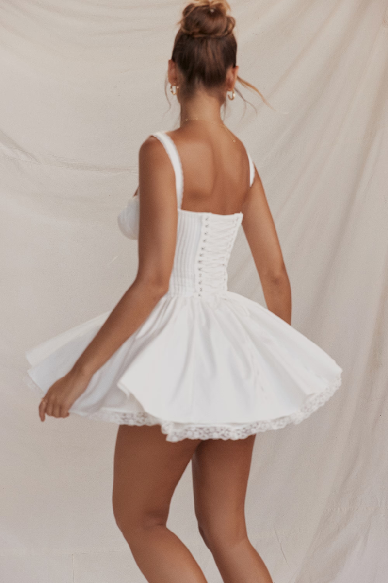 Lace Vienna Corset Mini Dress