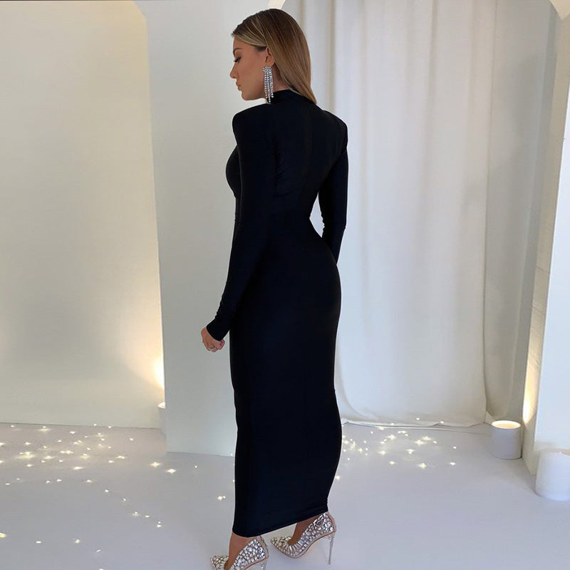 Midi Helena Dress Black