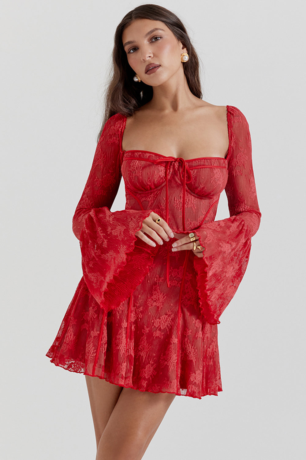 Classic Lace Corset Dress