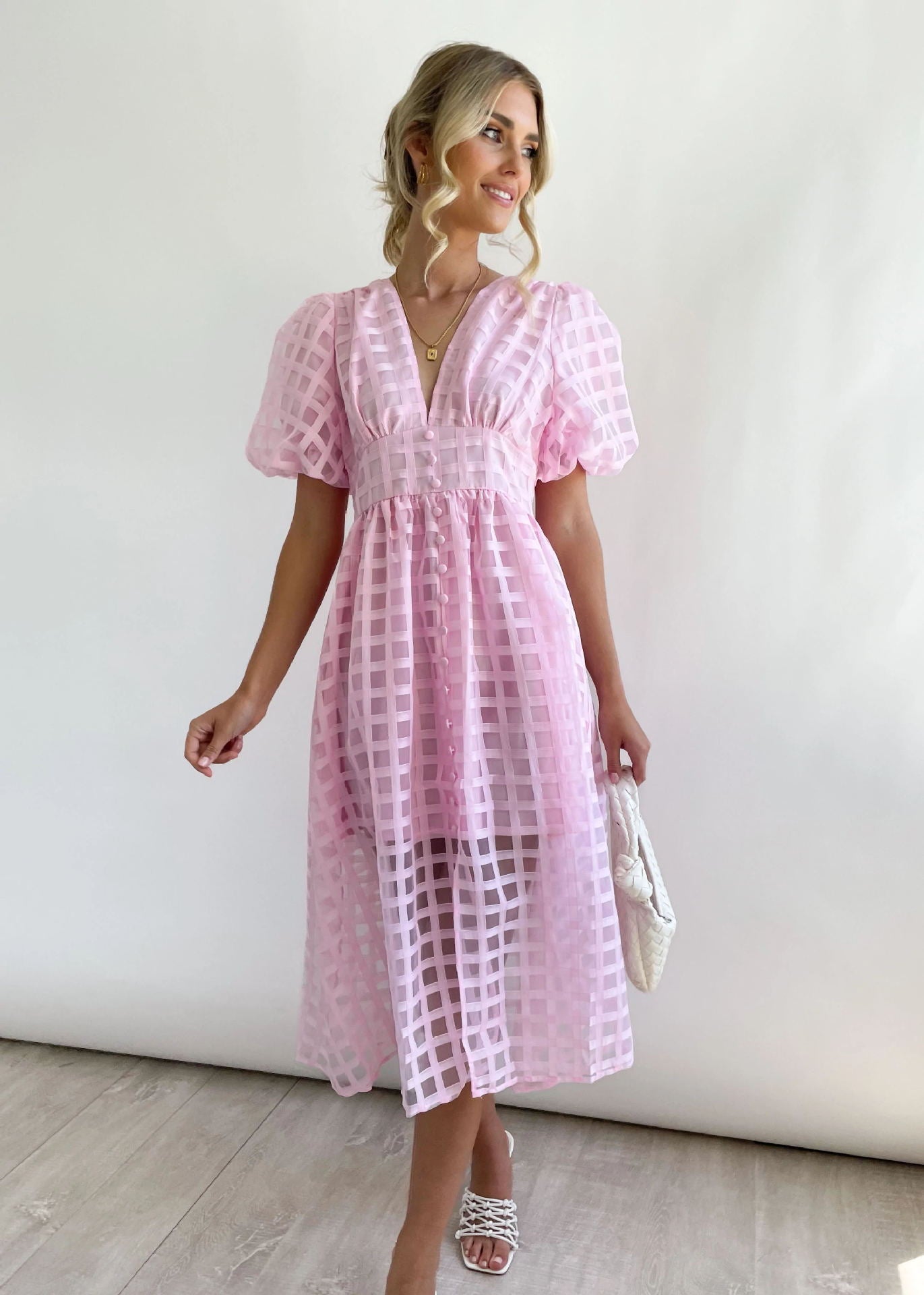 Midi Paradise Dress Pink