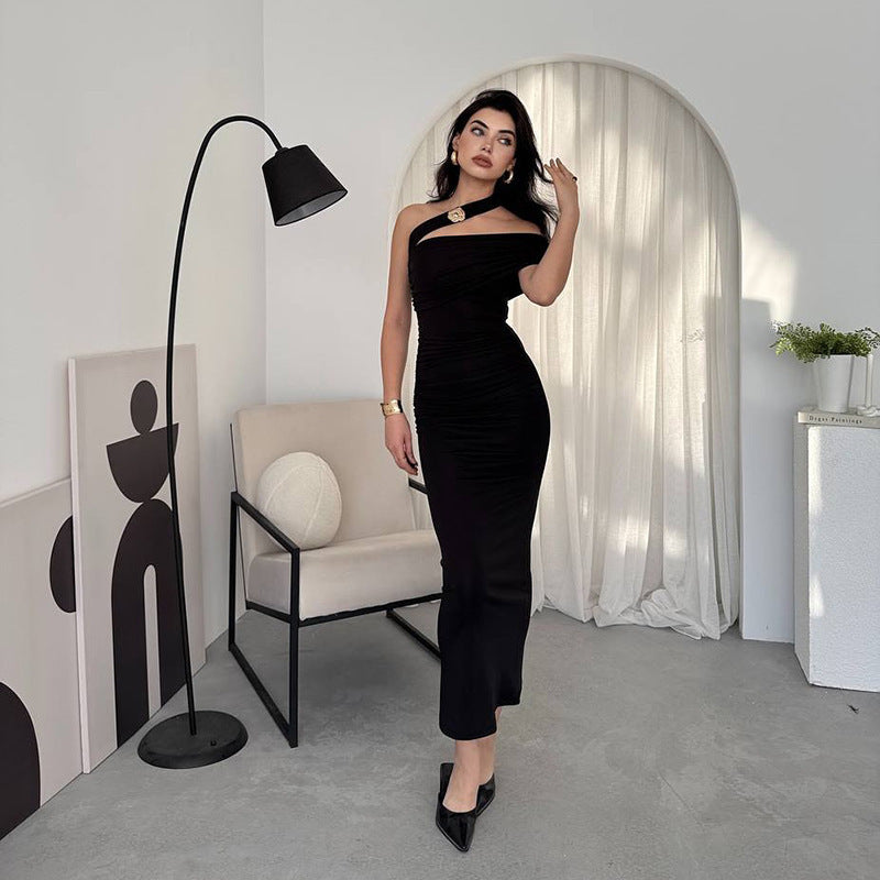 Midi Horres Dress Black