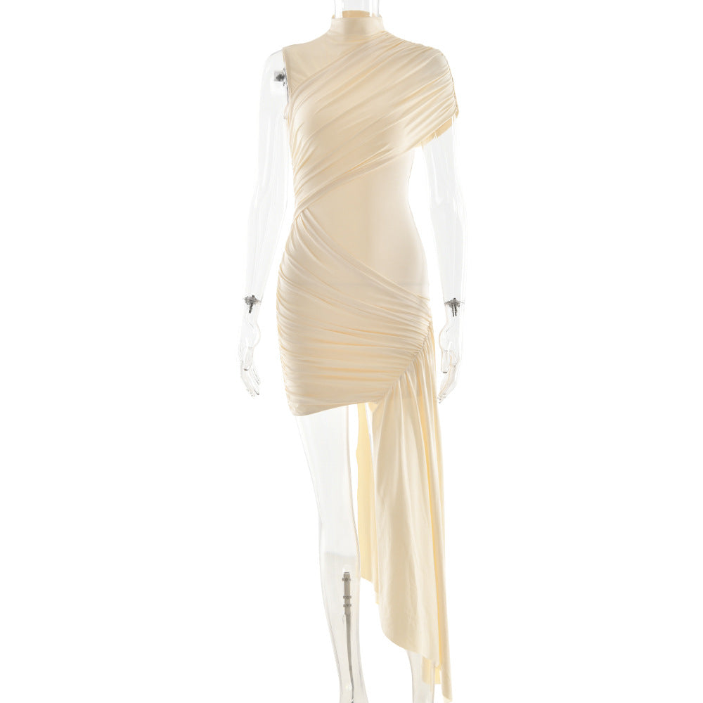 Mini Gema Dress Beige