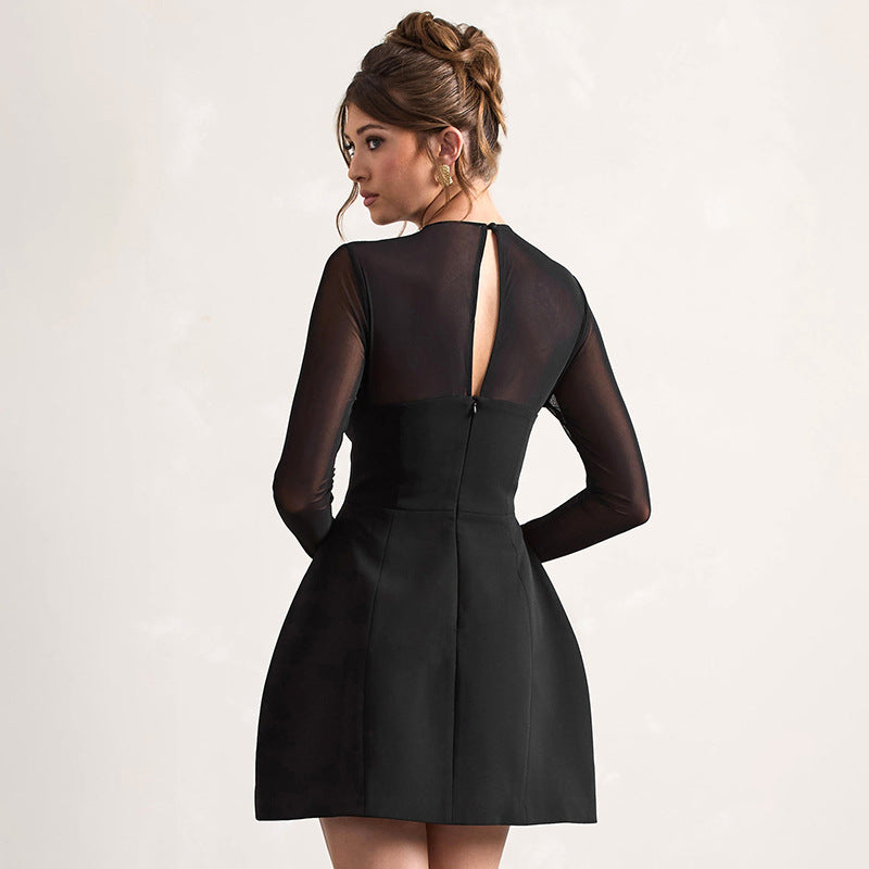 Mini Rhythm Dress Black